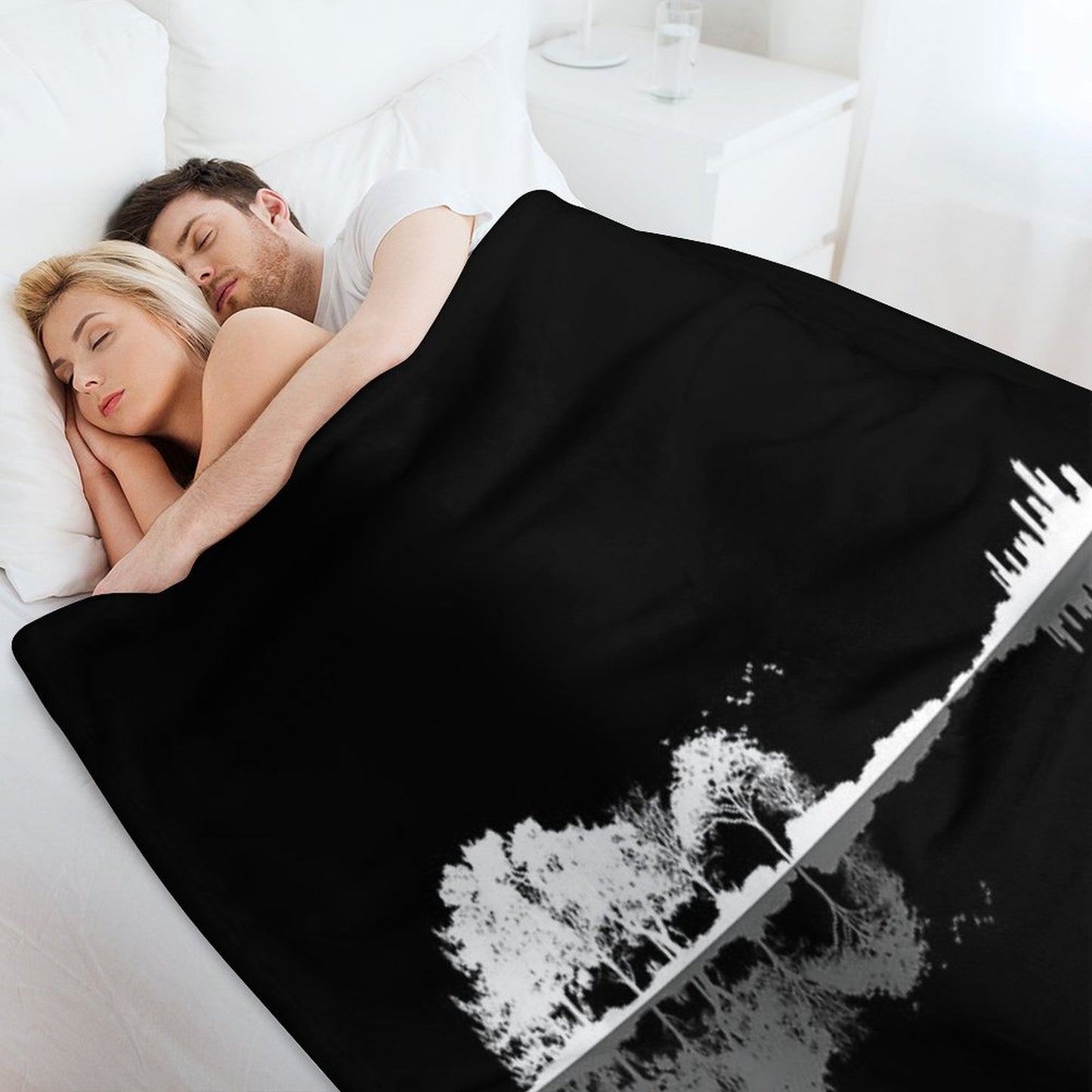 Nature Guitar Throw Blanket
