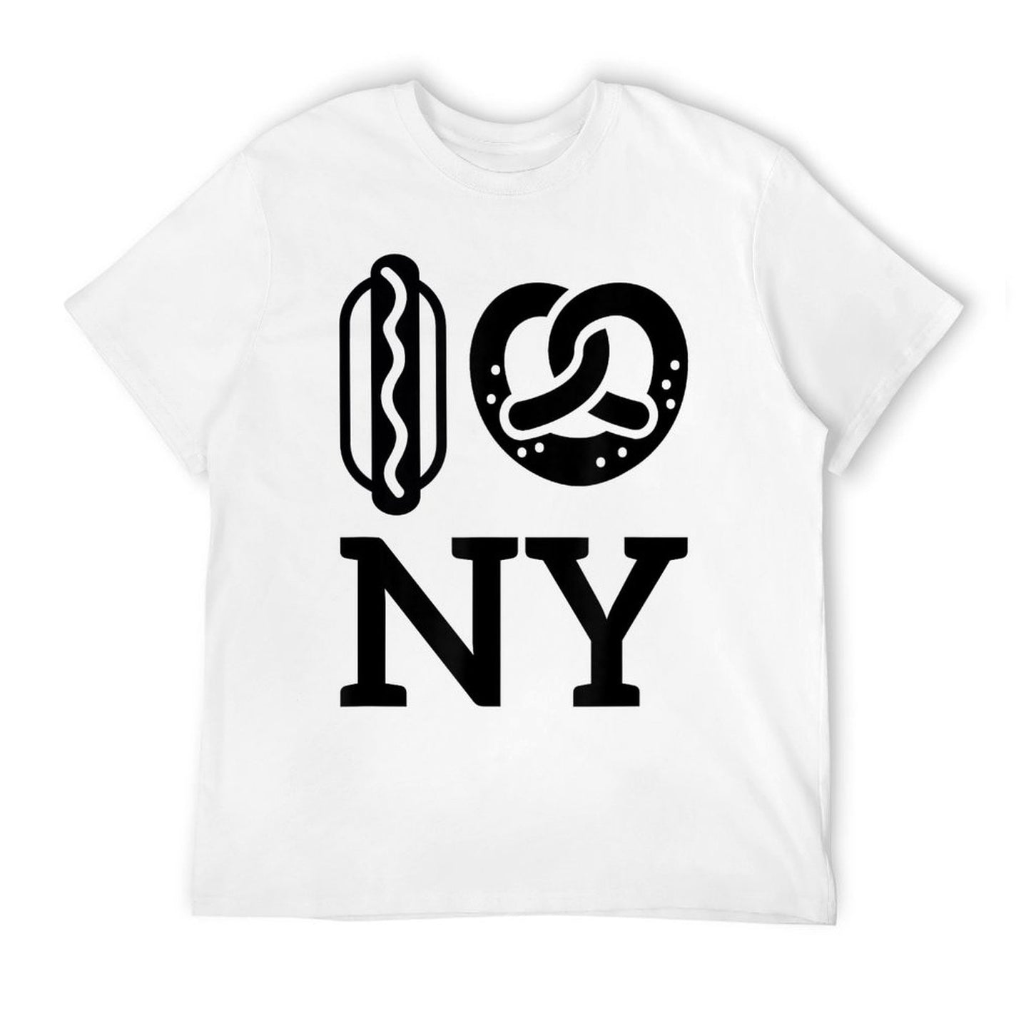 Hot Dog Soft Pretzel New York City NYC Classic T-Shirt