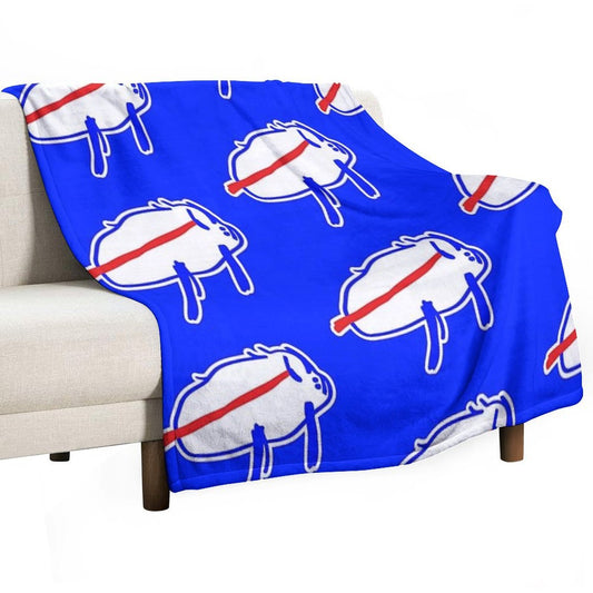 Josh Allen Drawing Throw Blanket