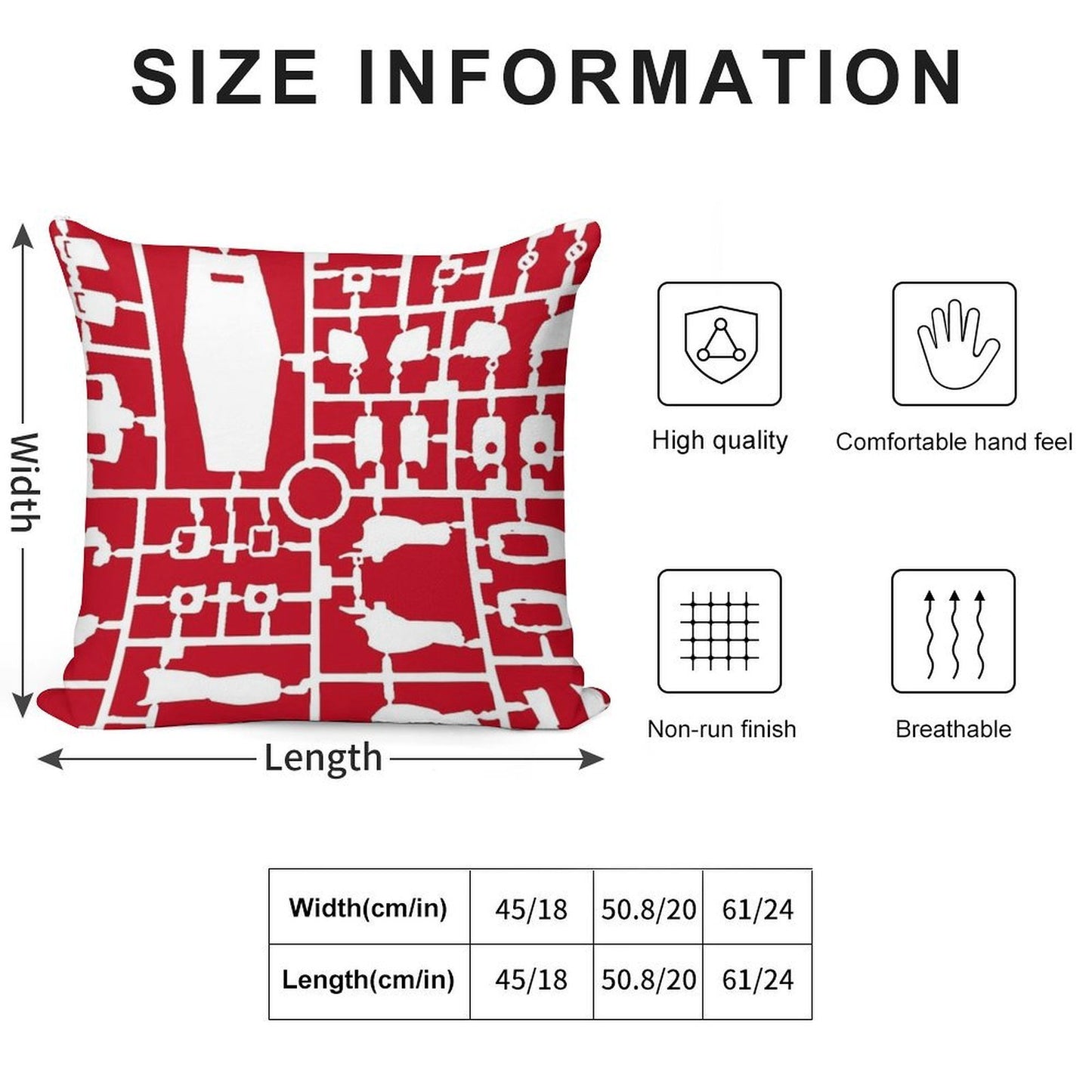 Gundam Runner  Mobile Suit Gundam Soft Easy Maintenance Throw Pillow