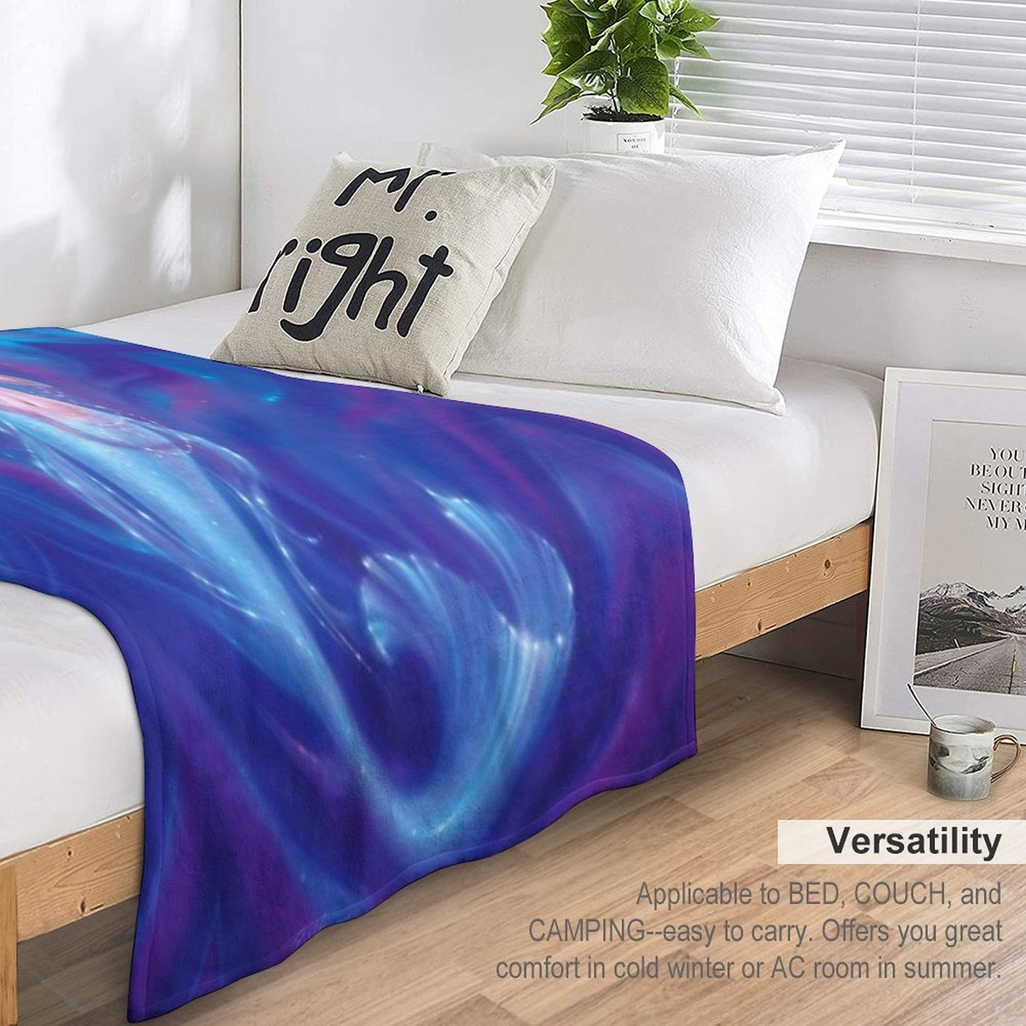 Coral Throw Blanket