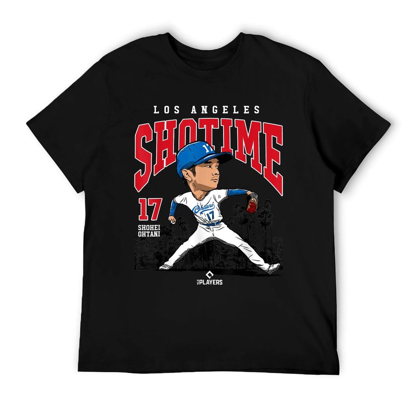 Shohei Ohtani Los Angeles Baseball MLB Player MLBOHT3005 Durable T-Shirt