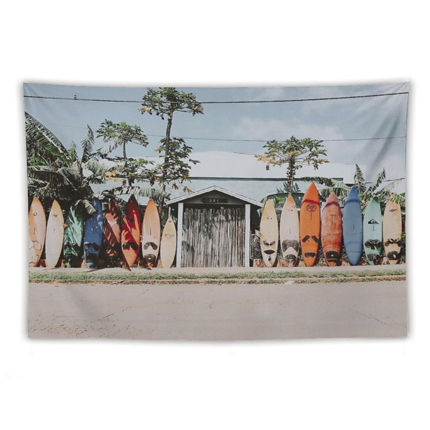 Lets Surf Lxxxiii Tapestry