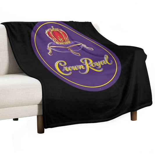 Crown Royal Essential Logo Essential Throw Blanket