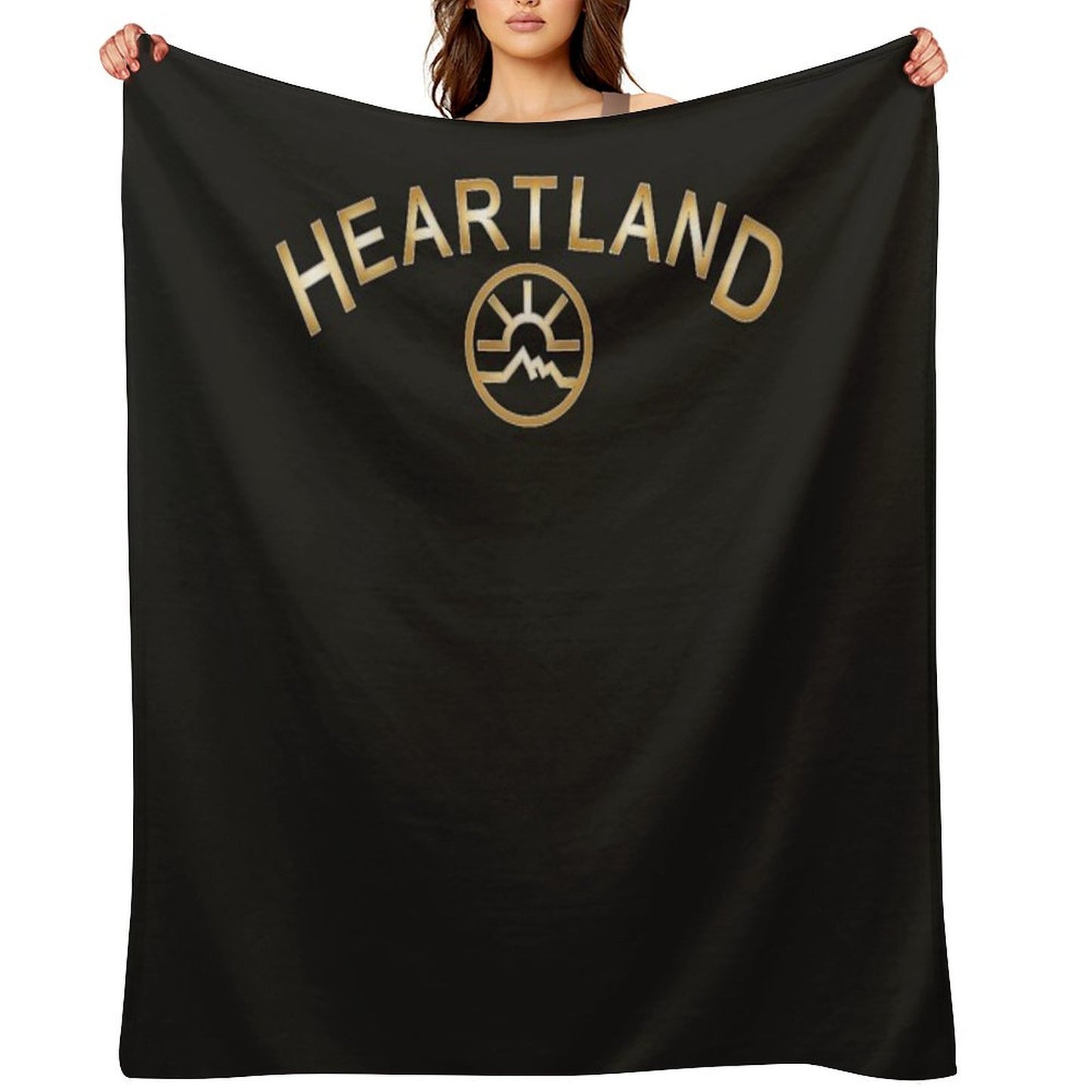 Heartland Logo Throw Blanket