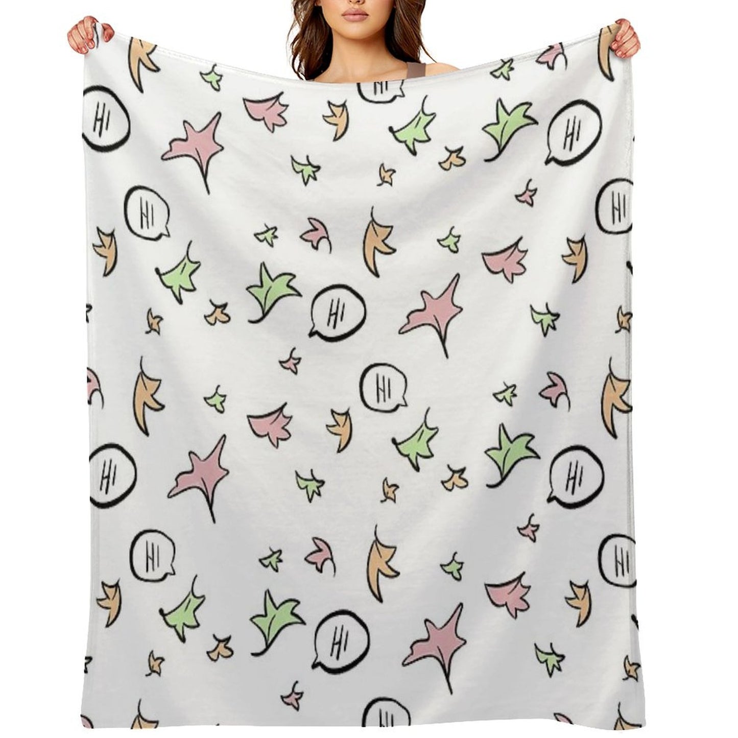 Heartstopper Netflix Nick Charlie Throw Blanket