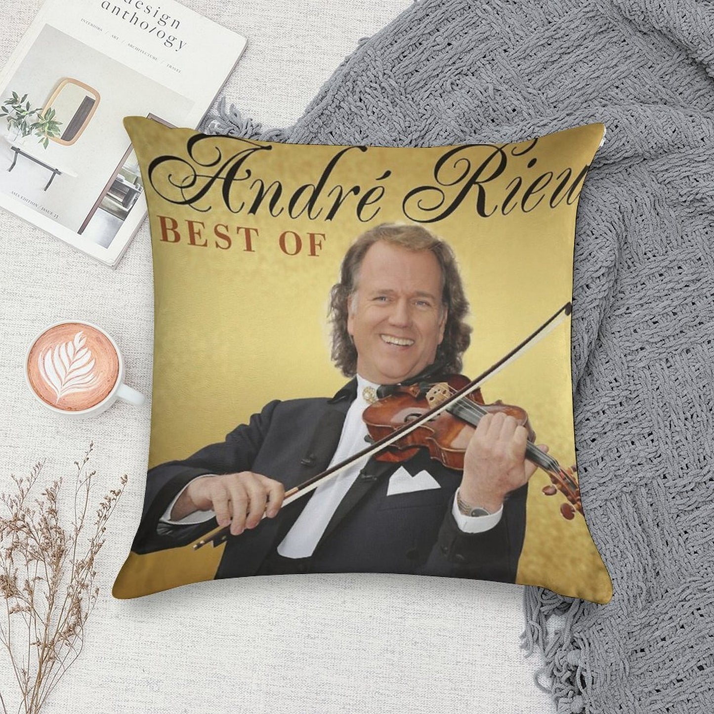 Andre Rieu Best Of Andre Rieu Soft Bedroom Essential Throw Pillow