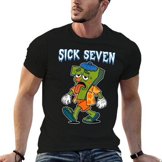 Funny Sick Seven 67 Halloween Costume for Trending Popular Summer-ready Fabric T-Shirt
