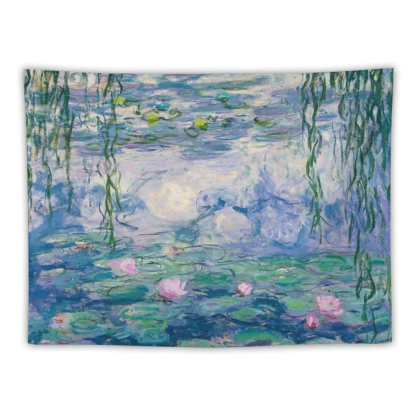 Water Lilies Claude Monet Fine Art Tapestry