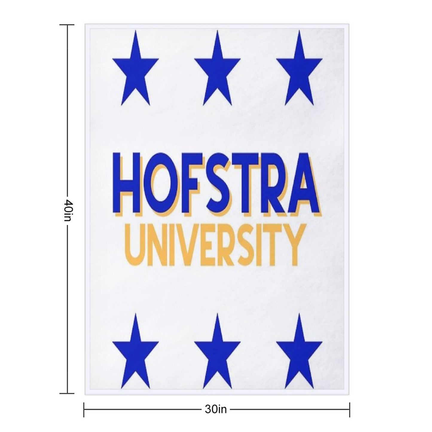 Hofstra University Throw Blanket