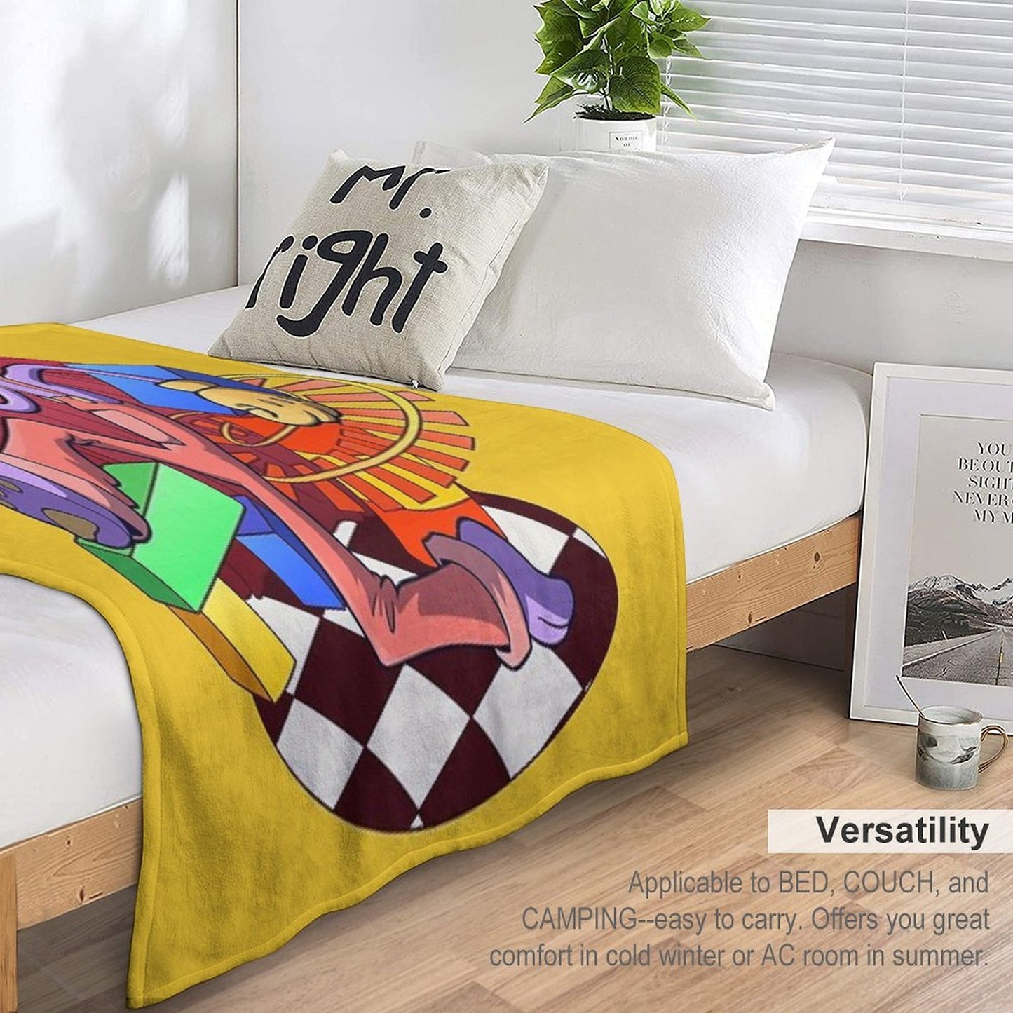 The Amazing Digital Circus - Jax Throw Blanket