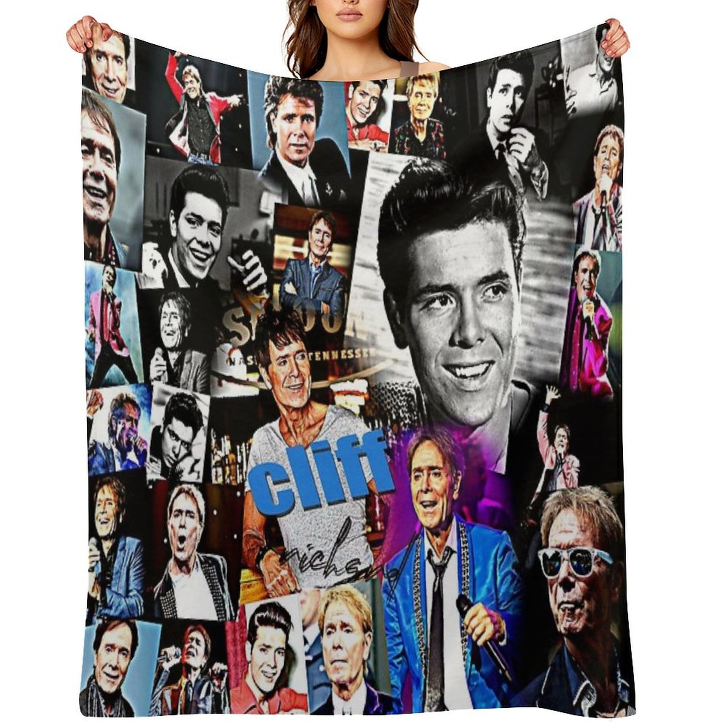 Cliff Richard Throw Blanket