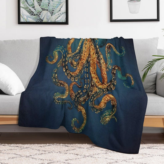 Underwater Dream IV Throw Blanket