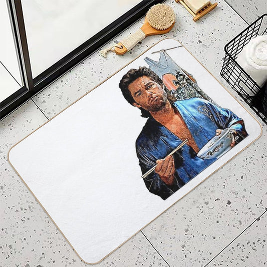 Eating Noodles Bath Mat