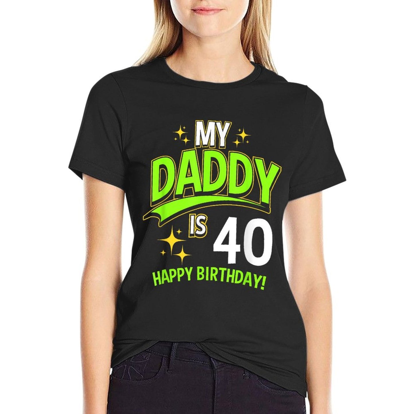 Daddy 40th Birthday Turning 40 Comfortable T-Shirt