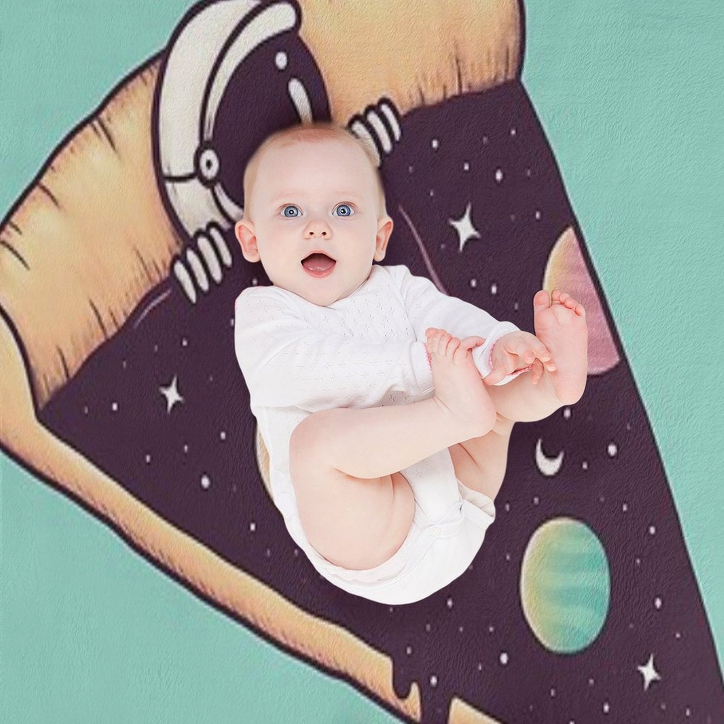 Galactic Deliciousness Throw Blanket
