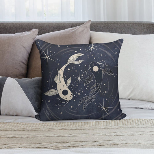 Tui And La Soft Skin-Friendly Throw Pillow