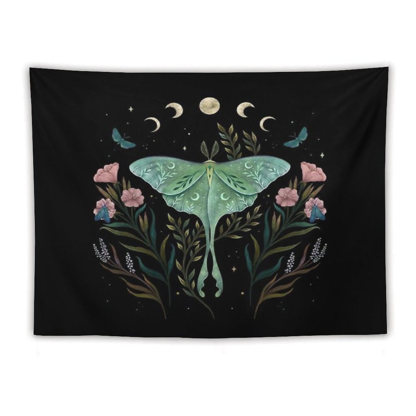 Luna And Forester Tapestry