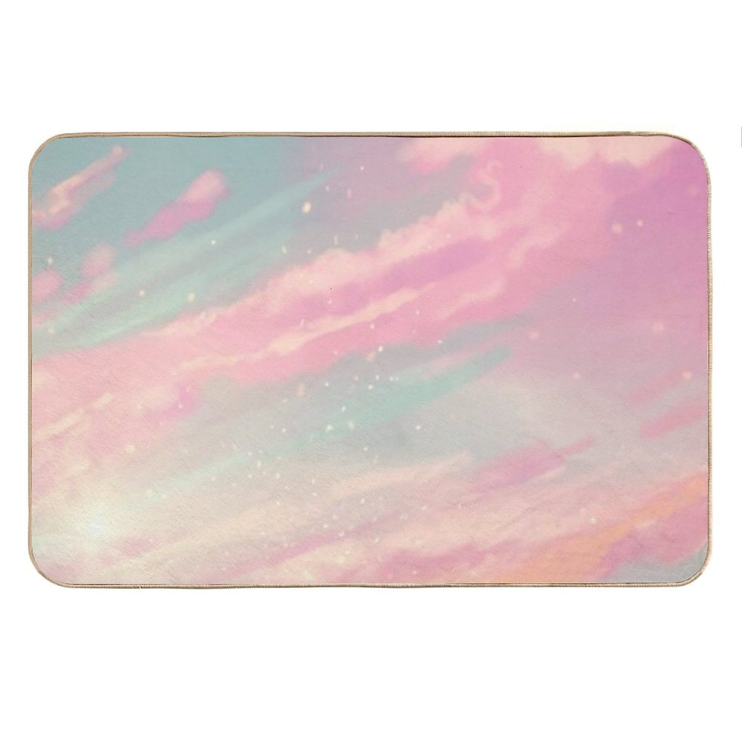 Dreamy Clouds Bath Mat