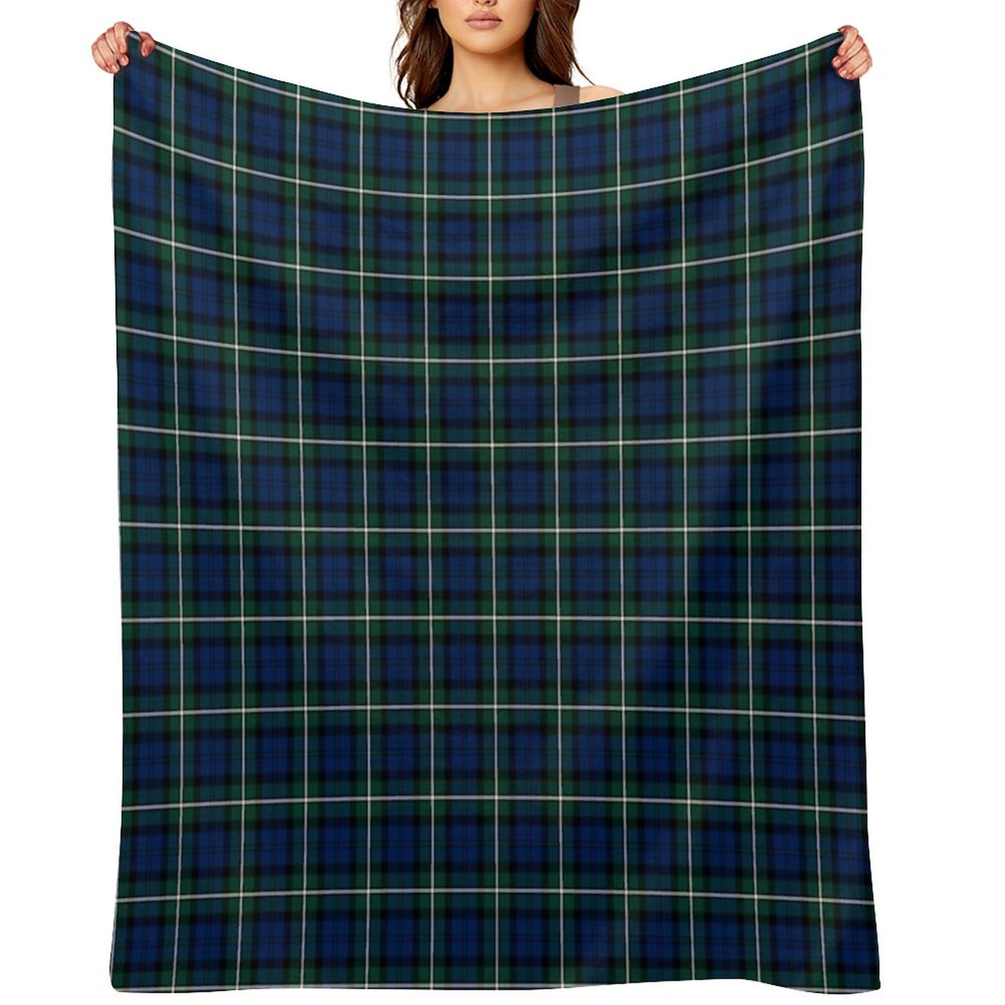 Clan Forbes Tartan Throw Blanket
