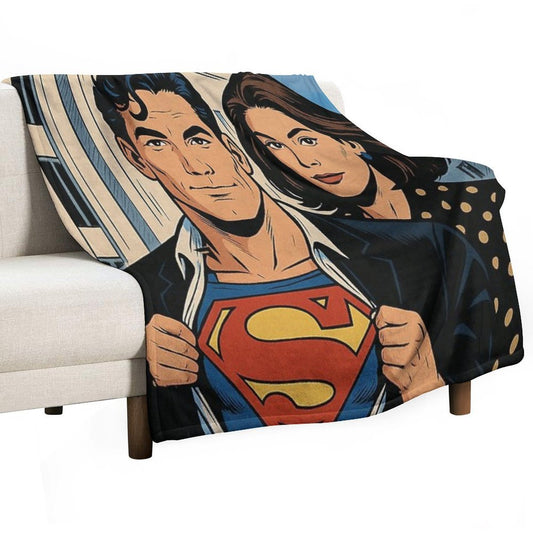 Lois & Clark Throw Blanket