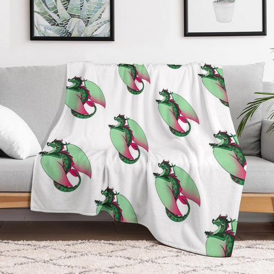 Cobra Lily - Wings of Fire Throw Blanket