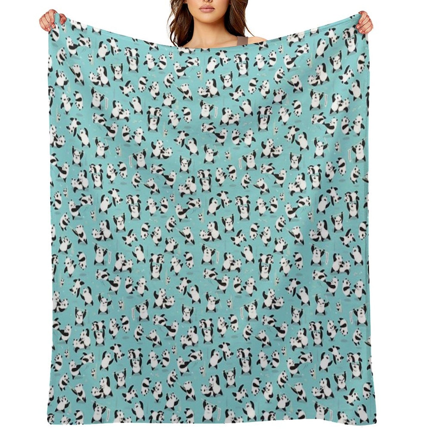 PANDAMONIUM Throw Blanket
