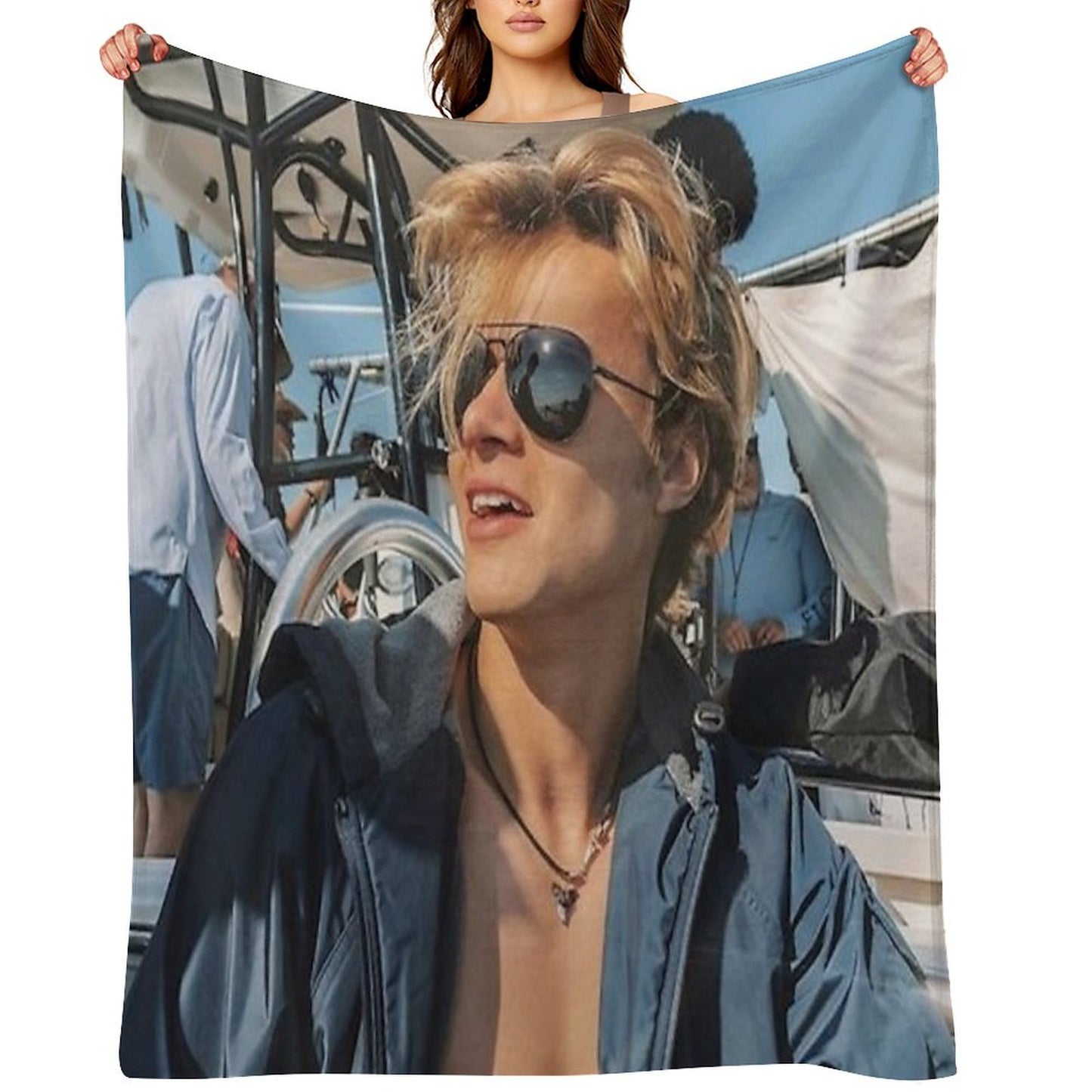 Rudy Pankow Throw Blanket