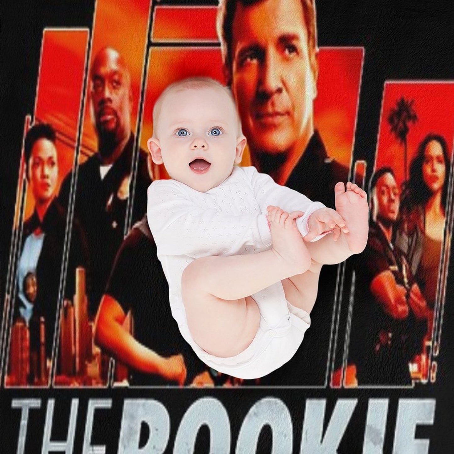 The Rookie Fanart Poster Throw Blanket