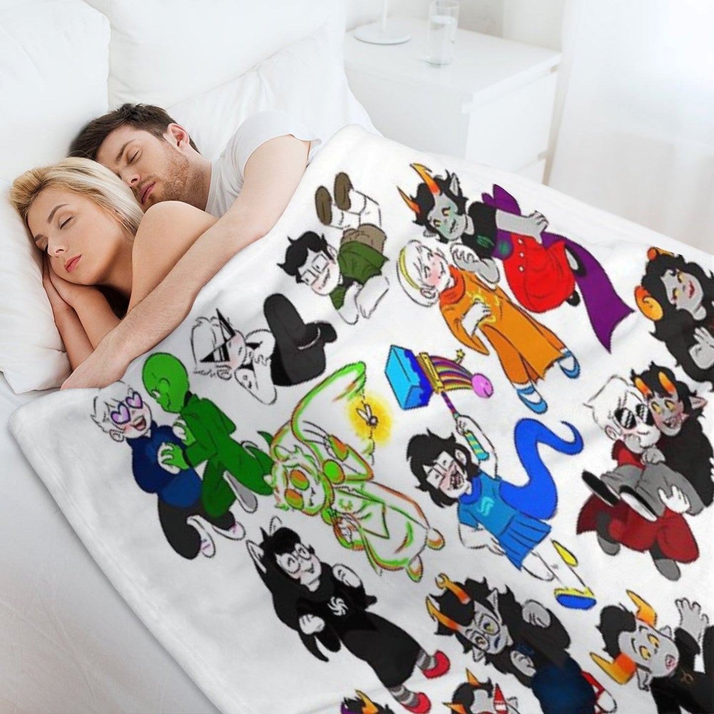 All The Character Throw Blanket