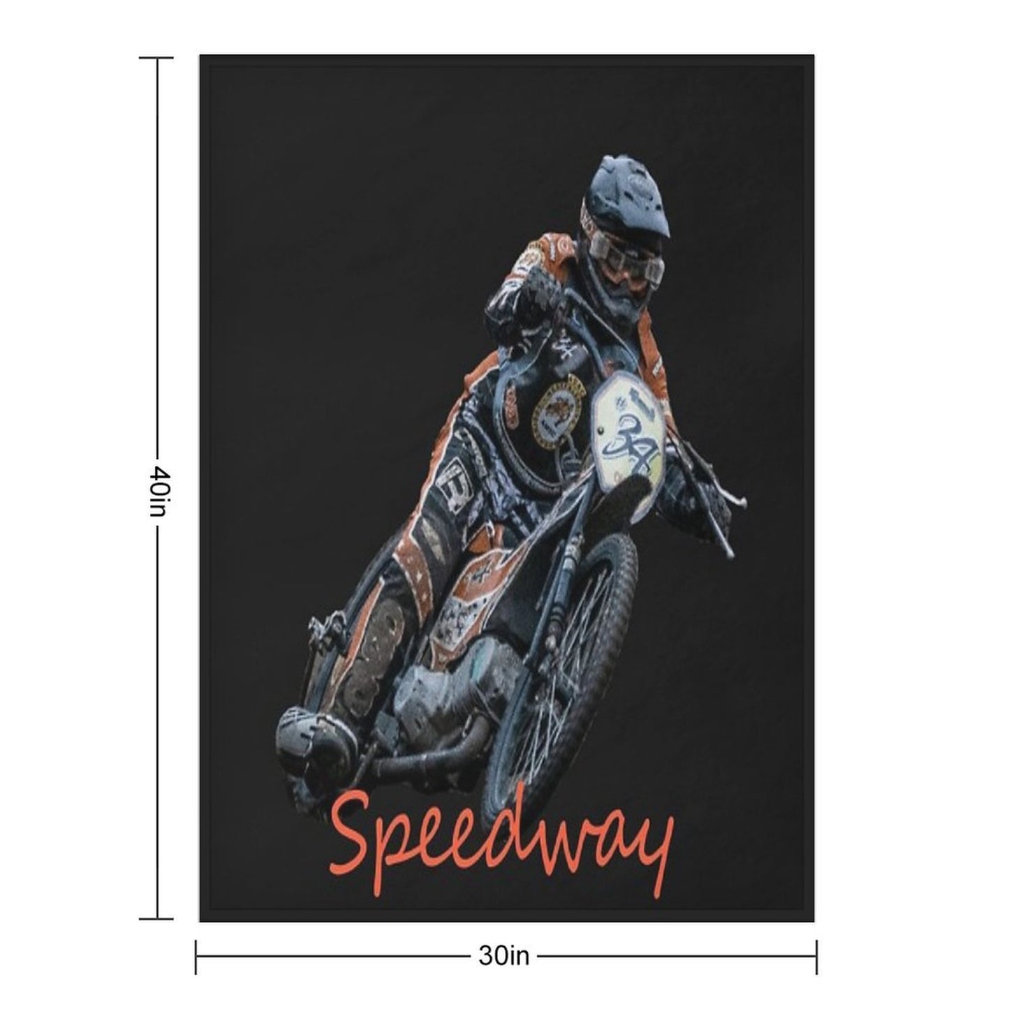 Speedway Throw Blanket