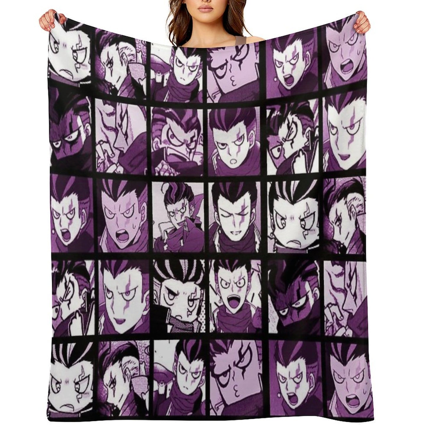 Gundham Manga Collection (Colored) Throw Blanket