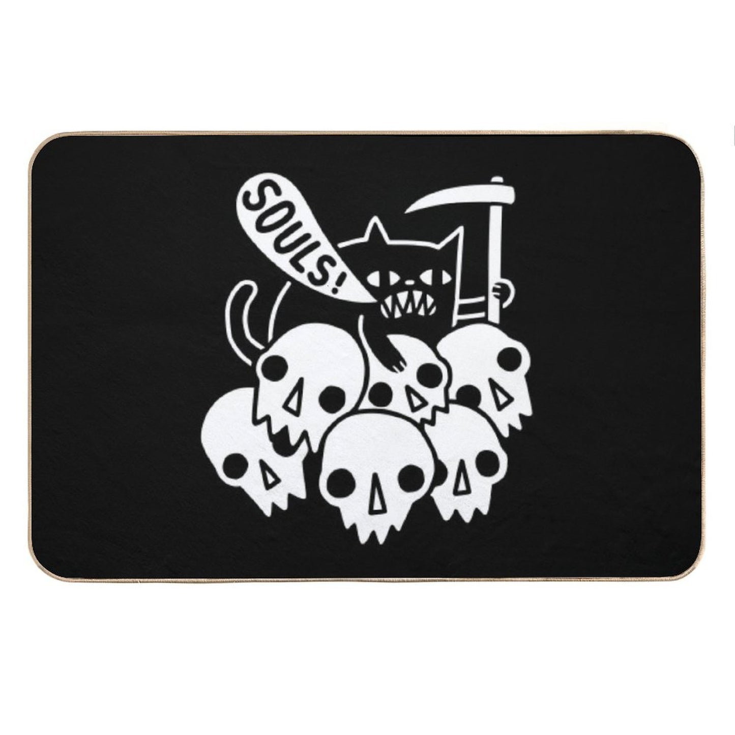 Cat Got Your Soul Bath Mat