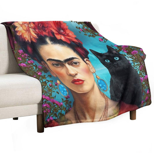 Frida Kahlo 2 Throw Blanket