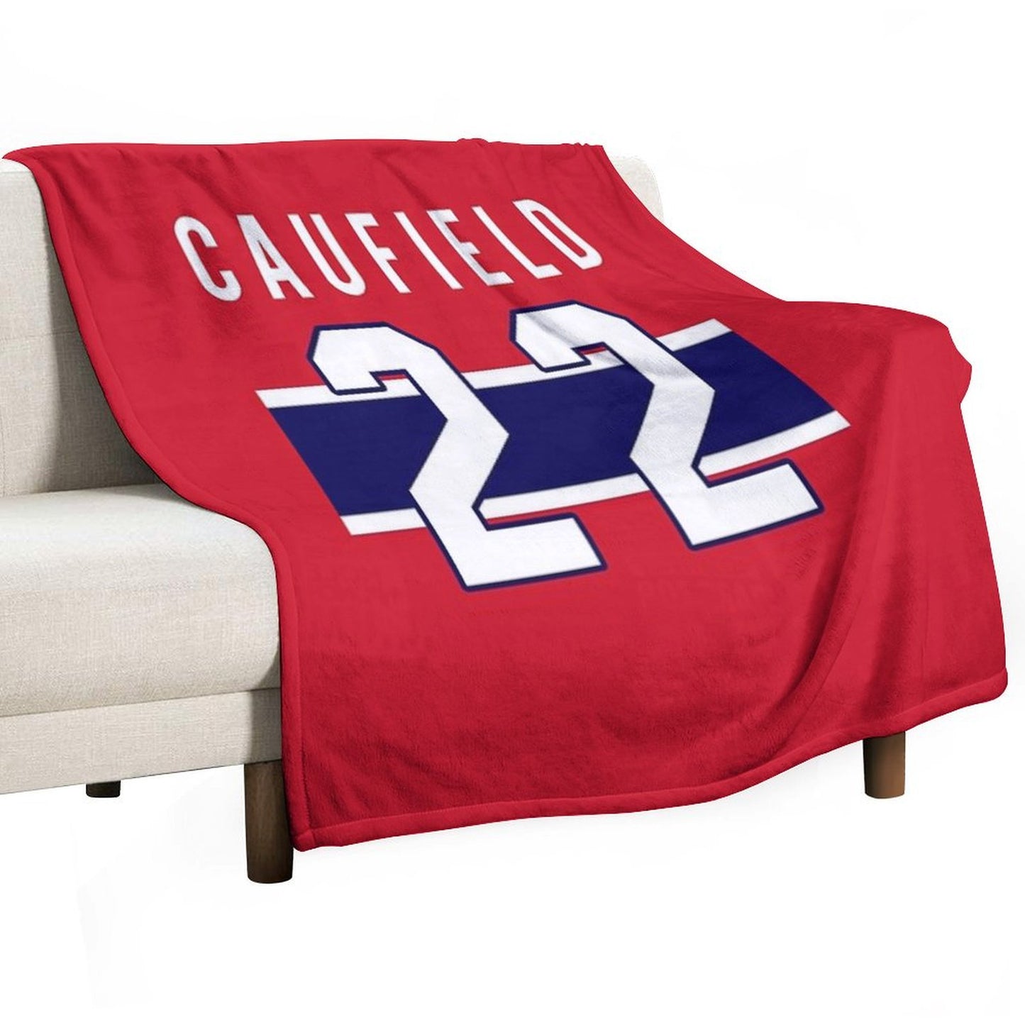 Caufield Jersey Throw Blanket