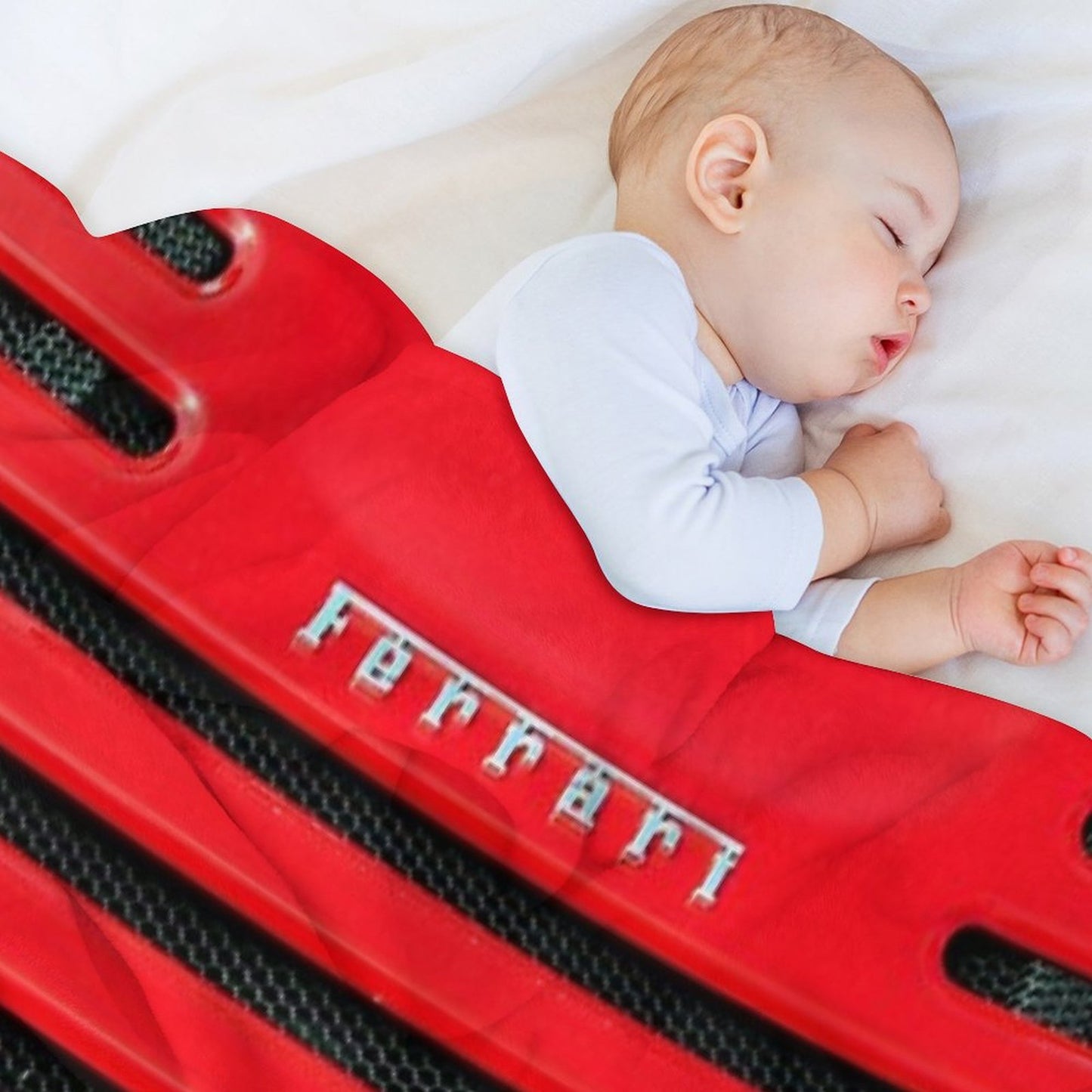 Ferrari Prancing Horse Throw Blanket