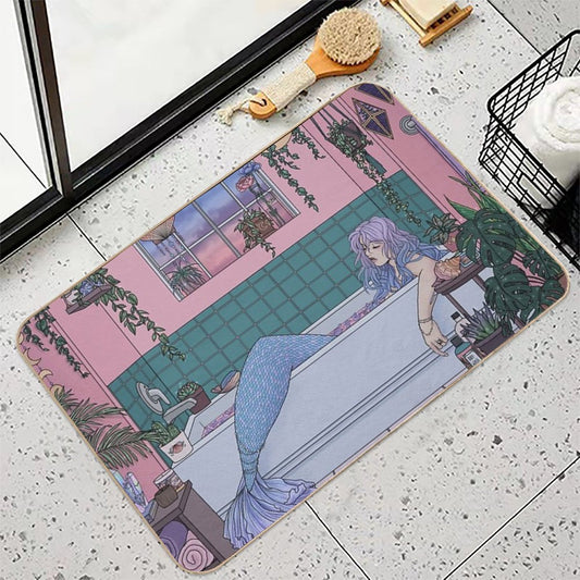 Urban Mermaid Bath Mat