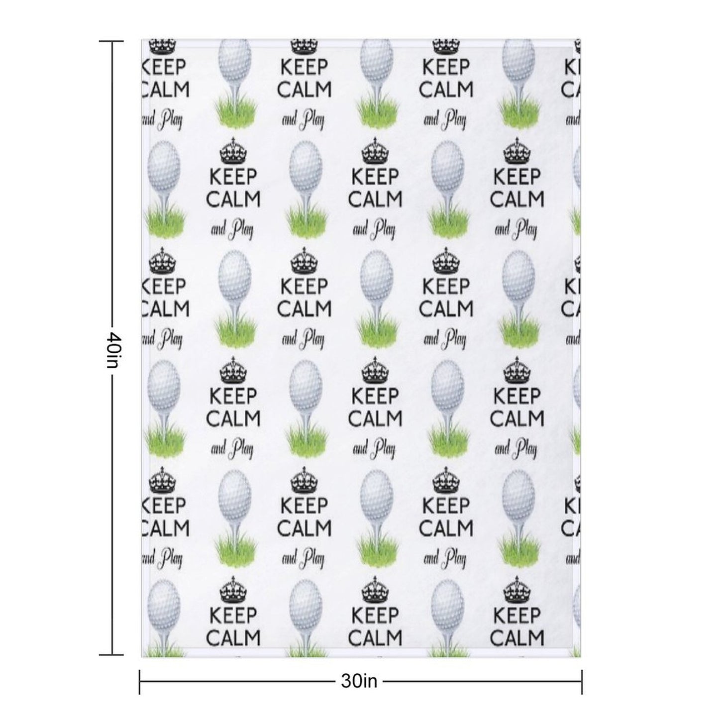 Golf Throw Blanket
