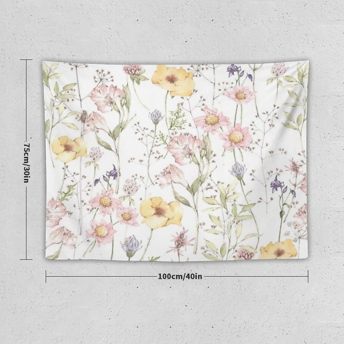 Pretty Wildflowers Tapestry