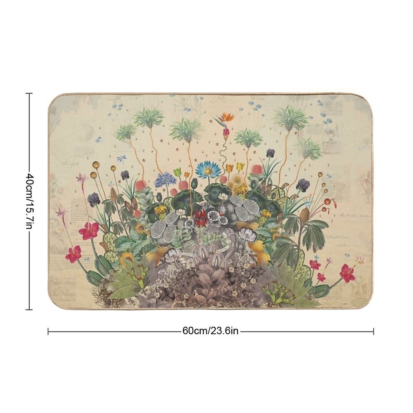 FANTASTIC BOTANICAL Bath Mat