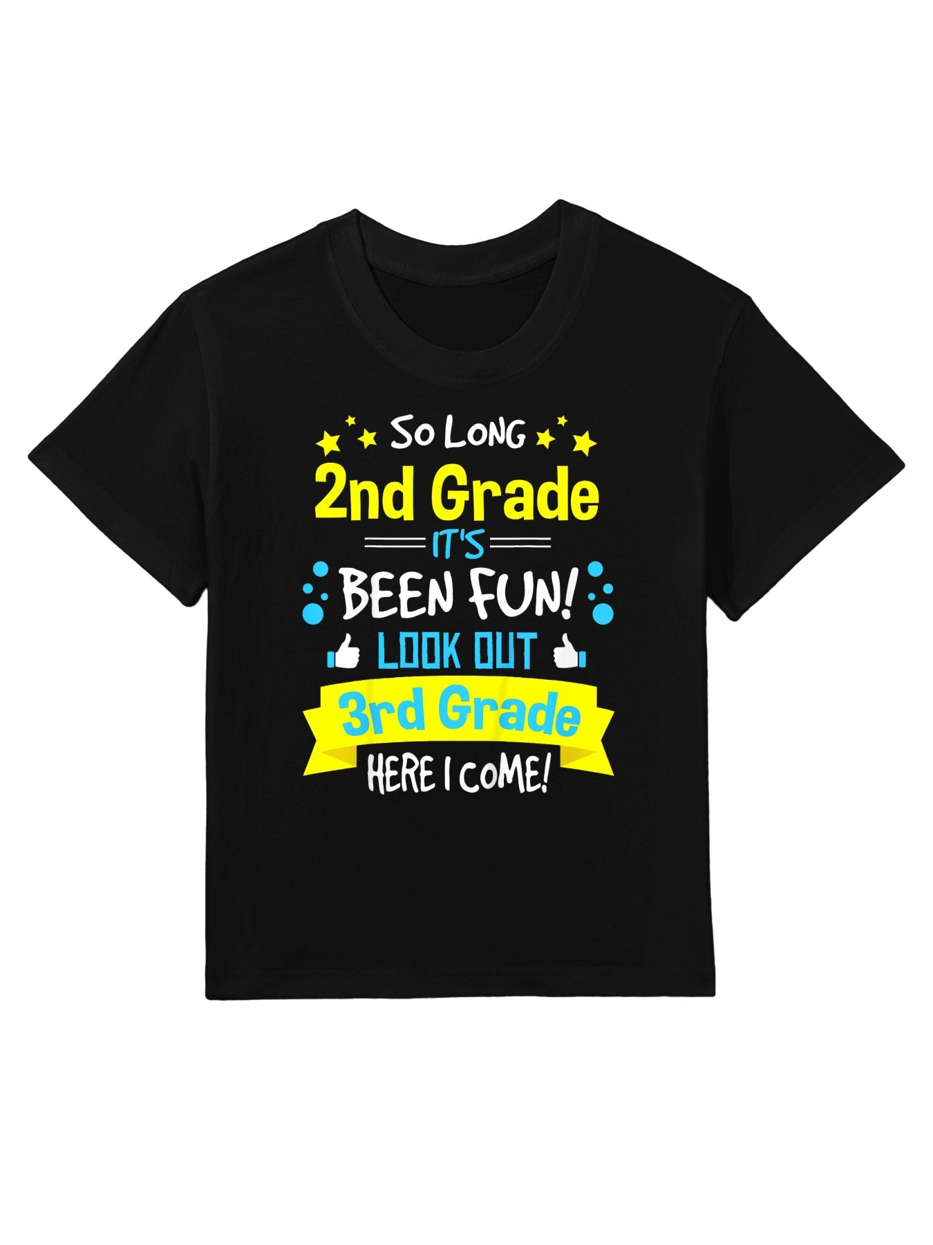 So Long 2nd Grade Here I Come 3rd Grader Graduation Gifts Kids T-Shirt