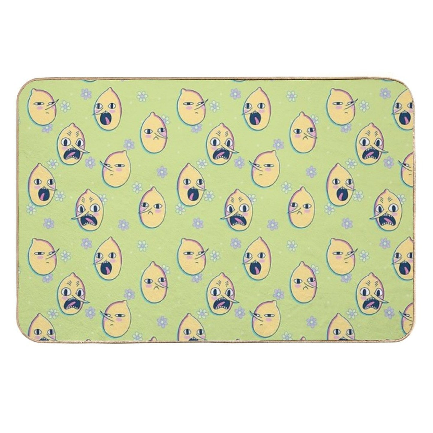 Earl of Lemongrab (Adventure Time) Multi-Purpose Bath Mat