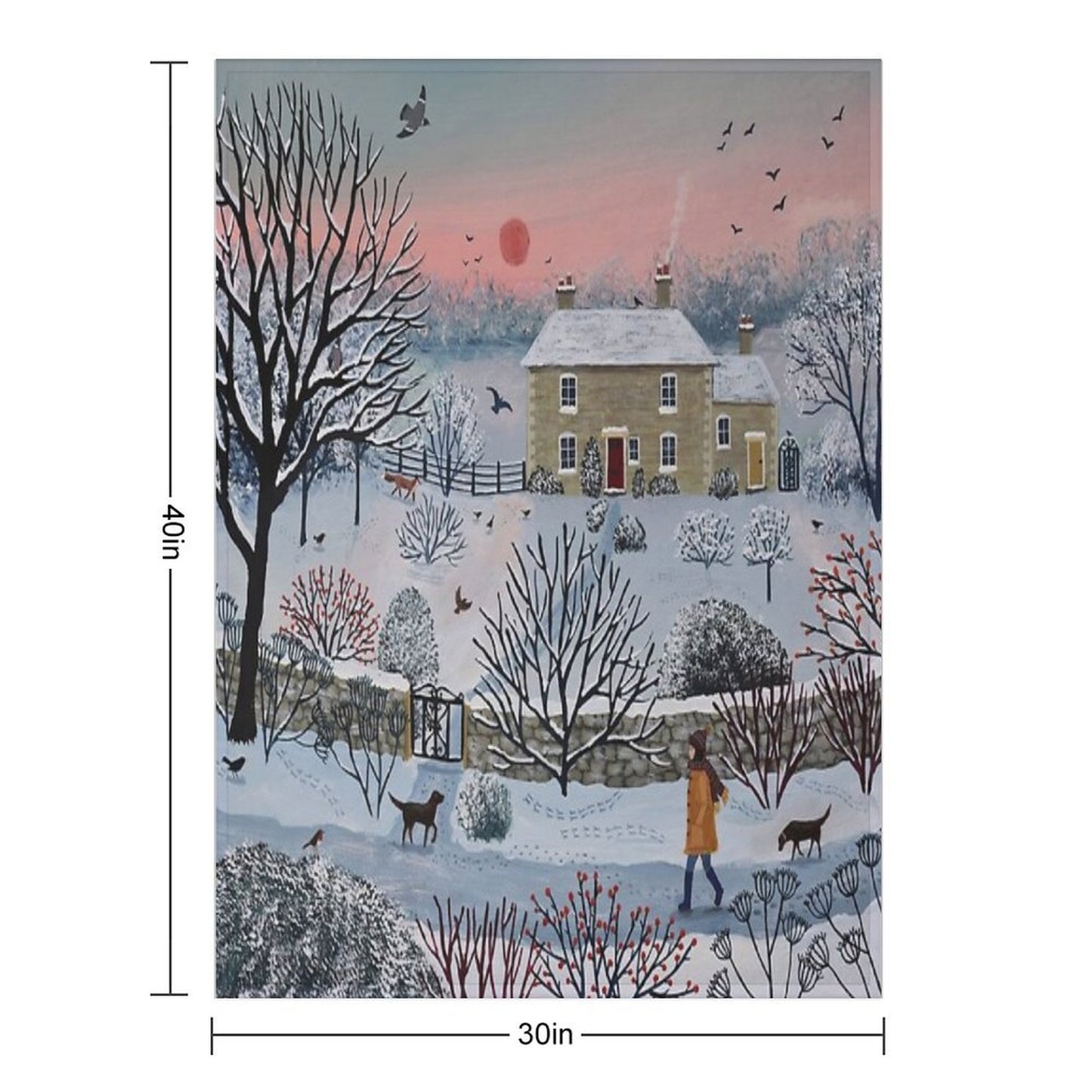 Nearly Home Throw Blanket