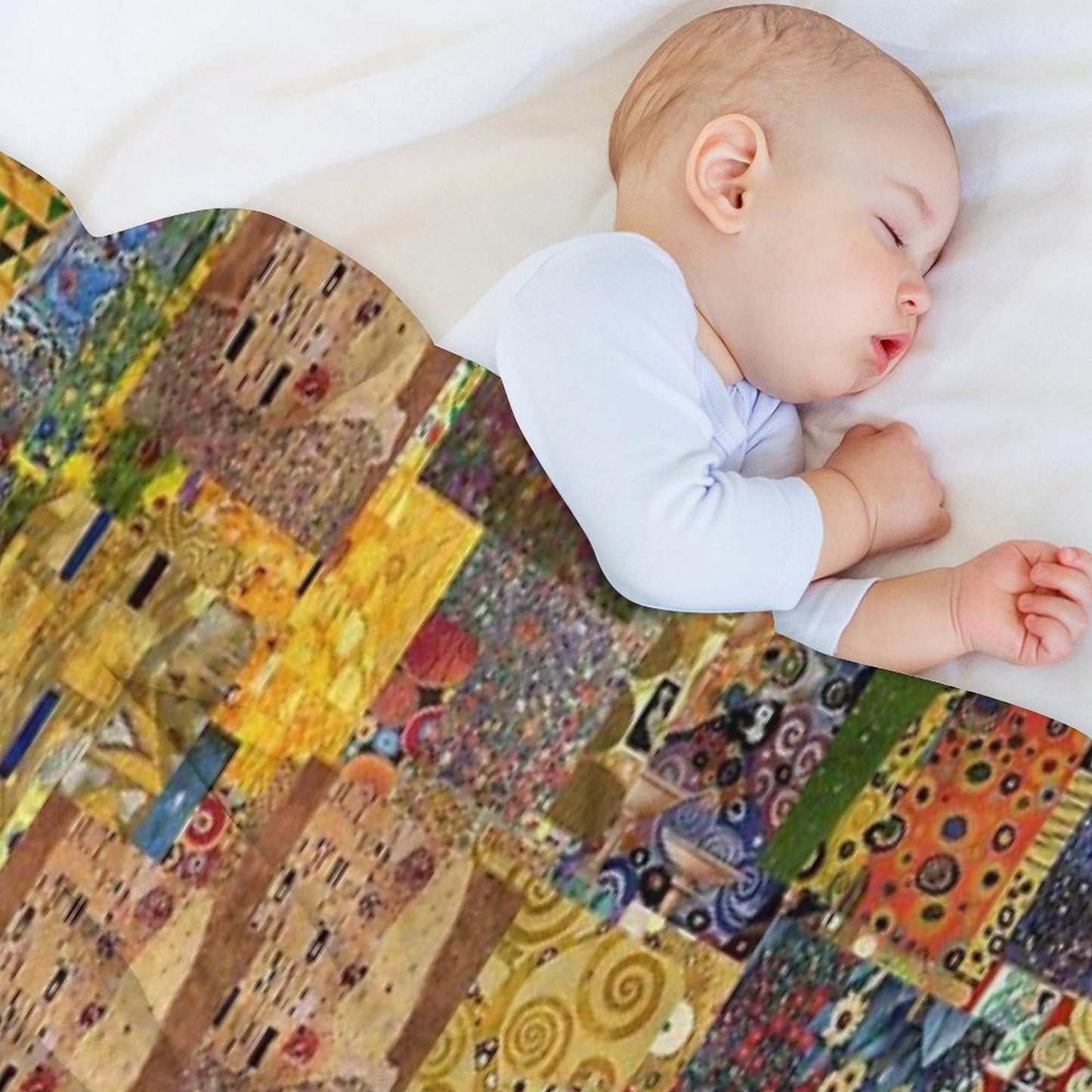 Gustav Klimt Throw Blanket
