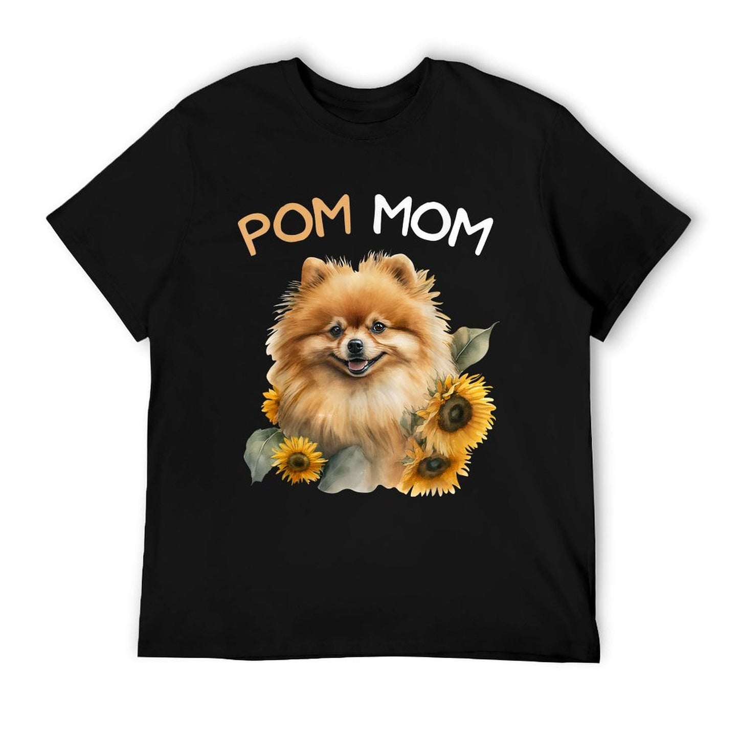 Pomeranian Mom Pom Dog Mama T-Shirt
