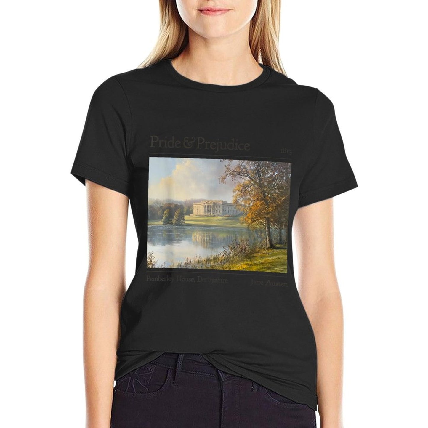 Jane Austen Pemberley 250th Anniversary Pride And Prejudice T-Shirt