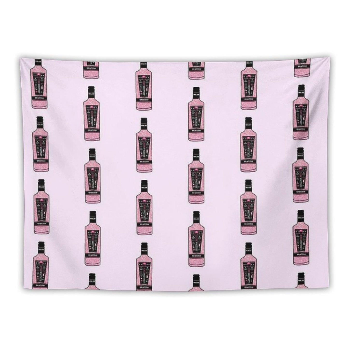 Pink Whitney Glitter Tapestry