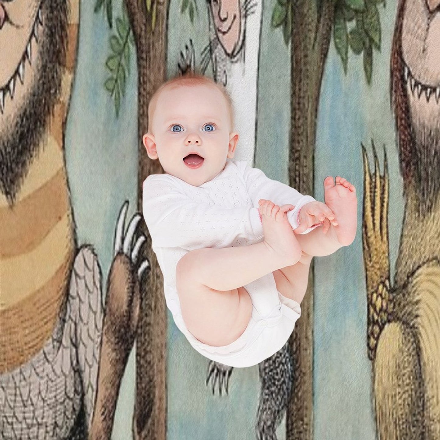 The Wild Things Are Throw Blanket