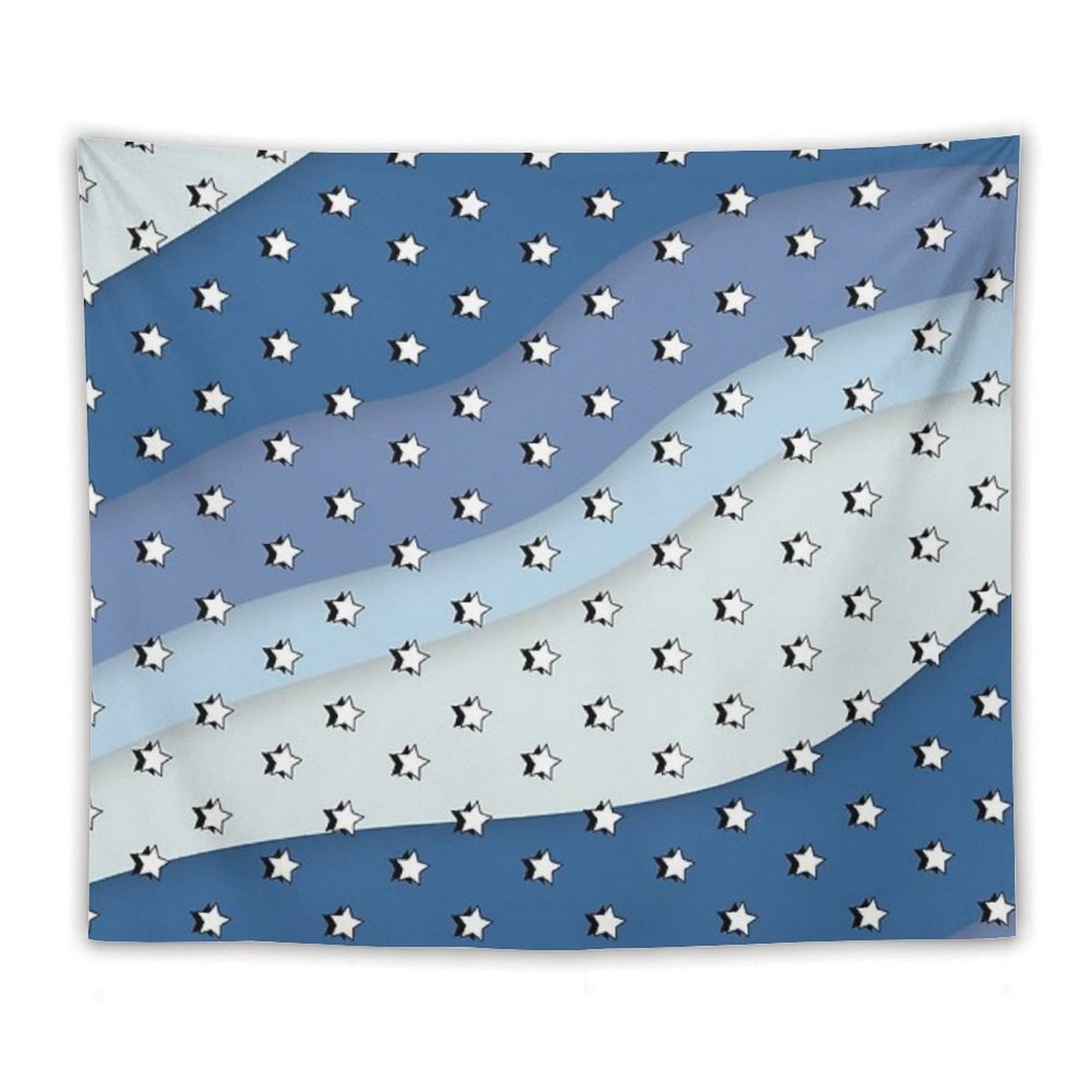 Blue Waves VSCO Stars Tapestry