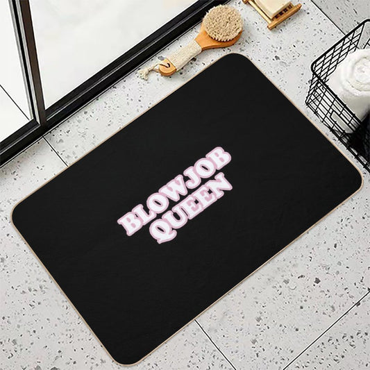 Blowjob Queen Bath Mat